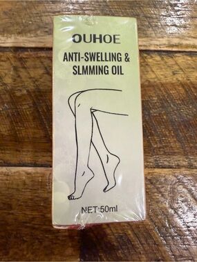 New OUHOE Anti Swelling Slimming Oil Lymphatic message spa oil Abdomen Legs